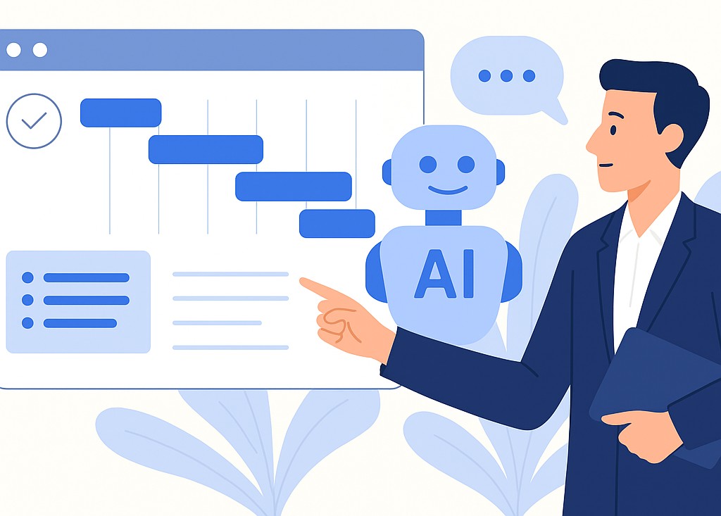 Jak AI pomaga prowadzić projekty, gdy zarządzanie projektami nie jest Twoim głównym zajęciem